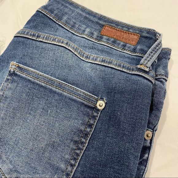 Delina Distressed‎ Embroidered Skinny Jean - Picture 10 of 16